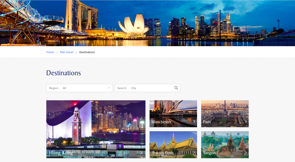 Singapore airlines digital content solutions
