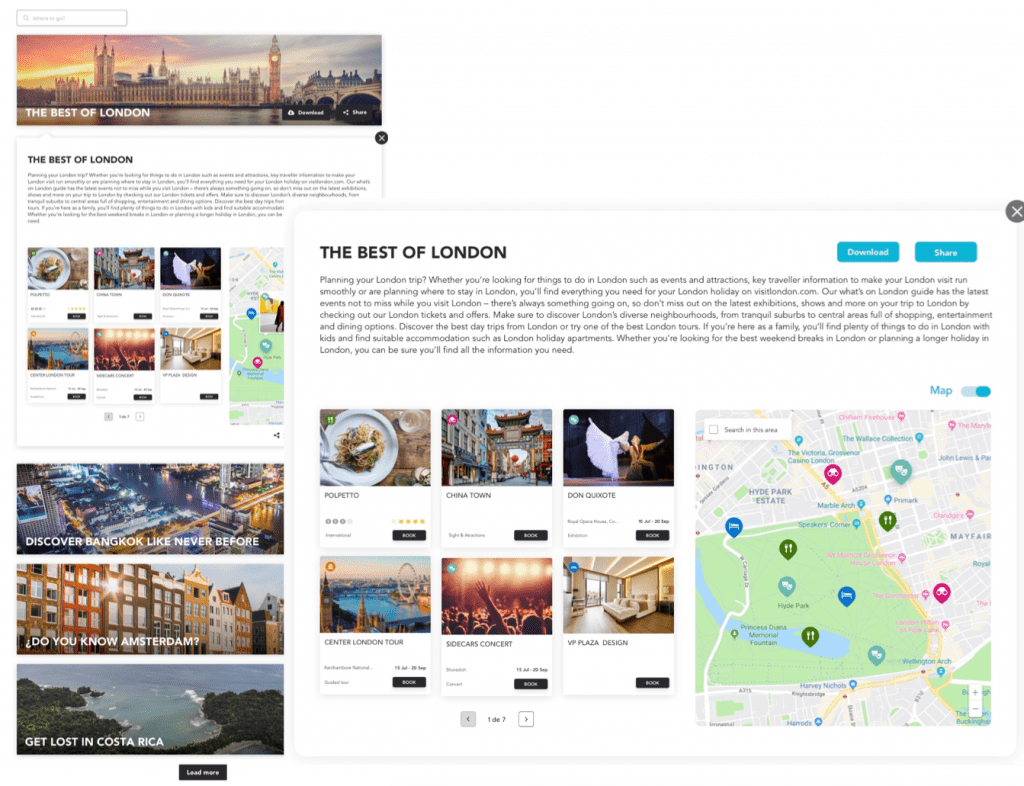 personalized content - destination content API personalized content - destination content API