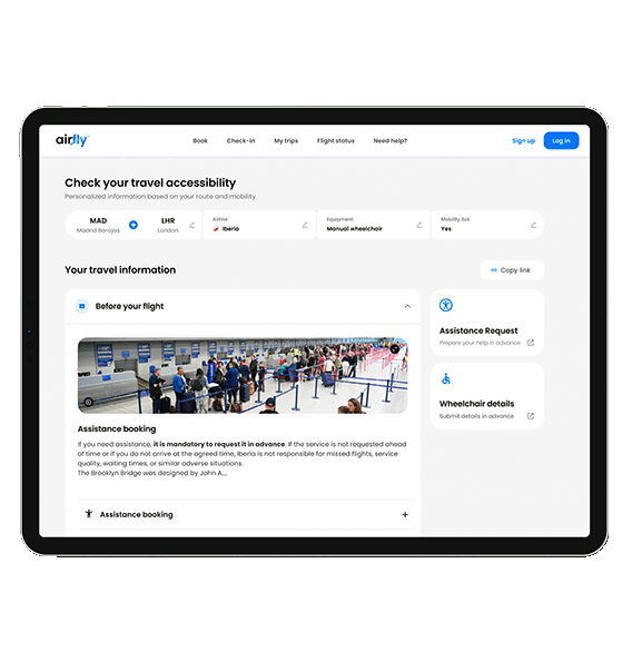 Man Looking for Travel Requirements